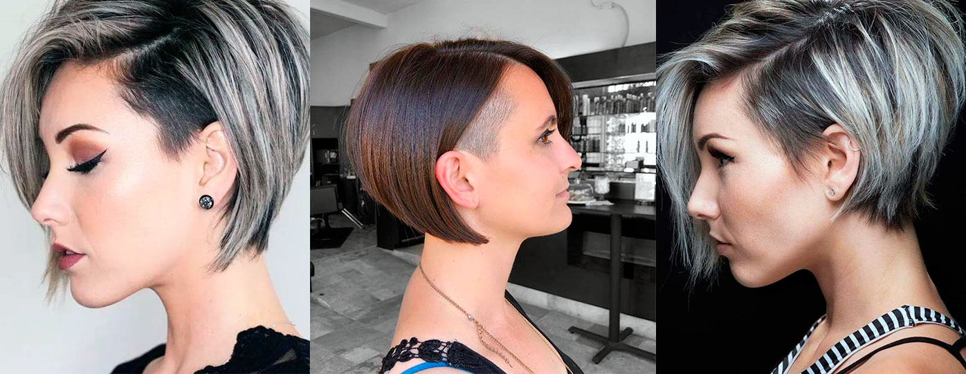 Undercut Bob Haircuts